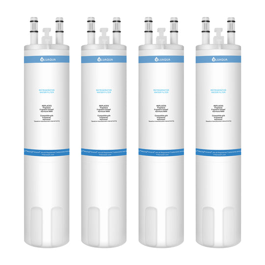 Bluaqua Replacement water filter for Frigidaire  Ultrawf Water Filter, Kenmore 9999 4-pack - funcoolbox2018